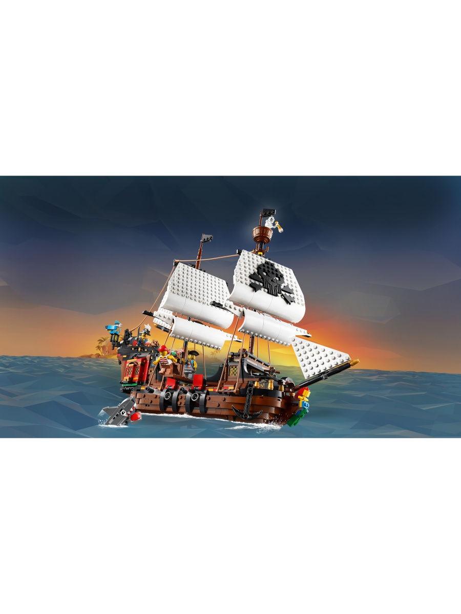 Конструктор Lego Creator 31109 Пиратский корабль - фото 10 - id-p177226094