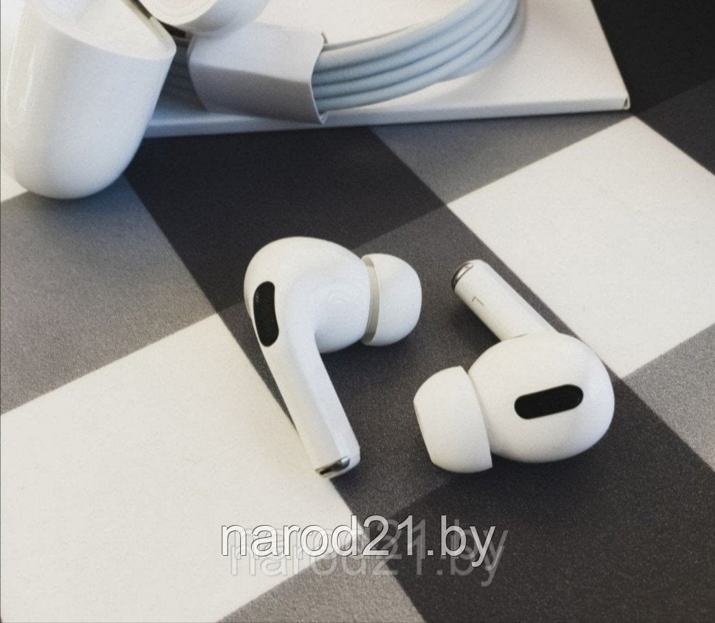 AirPods Pro наушники беспроводные( Lux) копия - фото 1 - id-p103443913