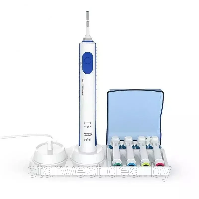 Oral-B Braun Подставка / станция / контейнер для хранения 4-х насадок и 2-х электрических зубных щеток - фото 10 - id-p177226733