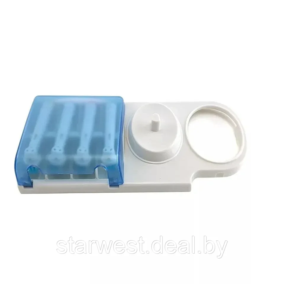 Oral-B Braun Подставка / станция / контейнер для хранения 4-х насадок и 2-х электрических зубных щеток - фото 3 - id-p177226733