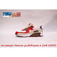 Nike Air Max 90 Red/Beige, фото 1