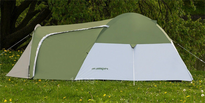 Палатка ACAMPER MONSUN 3-местная, 135+210х185х125/100 см - фото 5 - id-p159813980