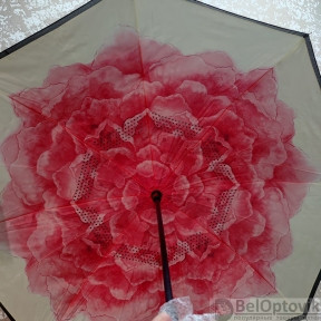 Зонт наоборот UnBrella (антизонт). Подбери свою расцветку настроения Розовые бархатцы - фото 1 - id-p142529827