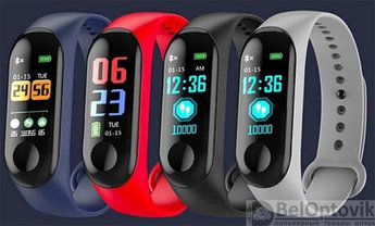 Фитнес-браслет M3 Plus Smart Bracelet Синий