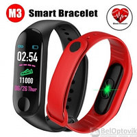 Фитнес-браслет M3 Plus Smart Bracelet Красный