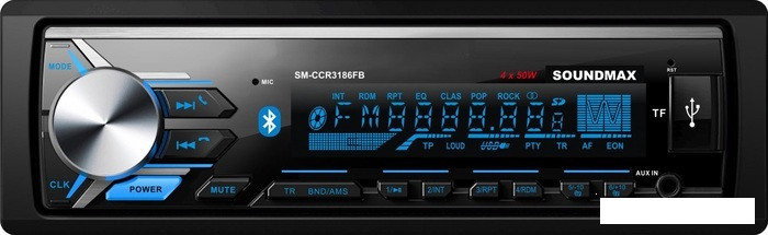 USB-магнитола Soundmax SM-CCR3186FB, фото 2
