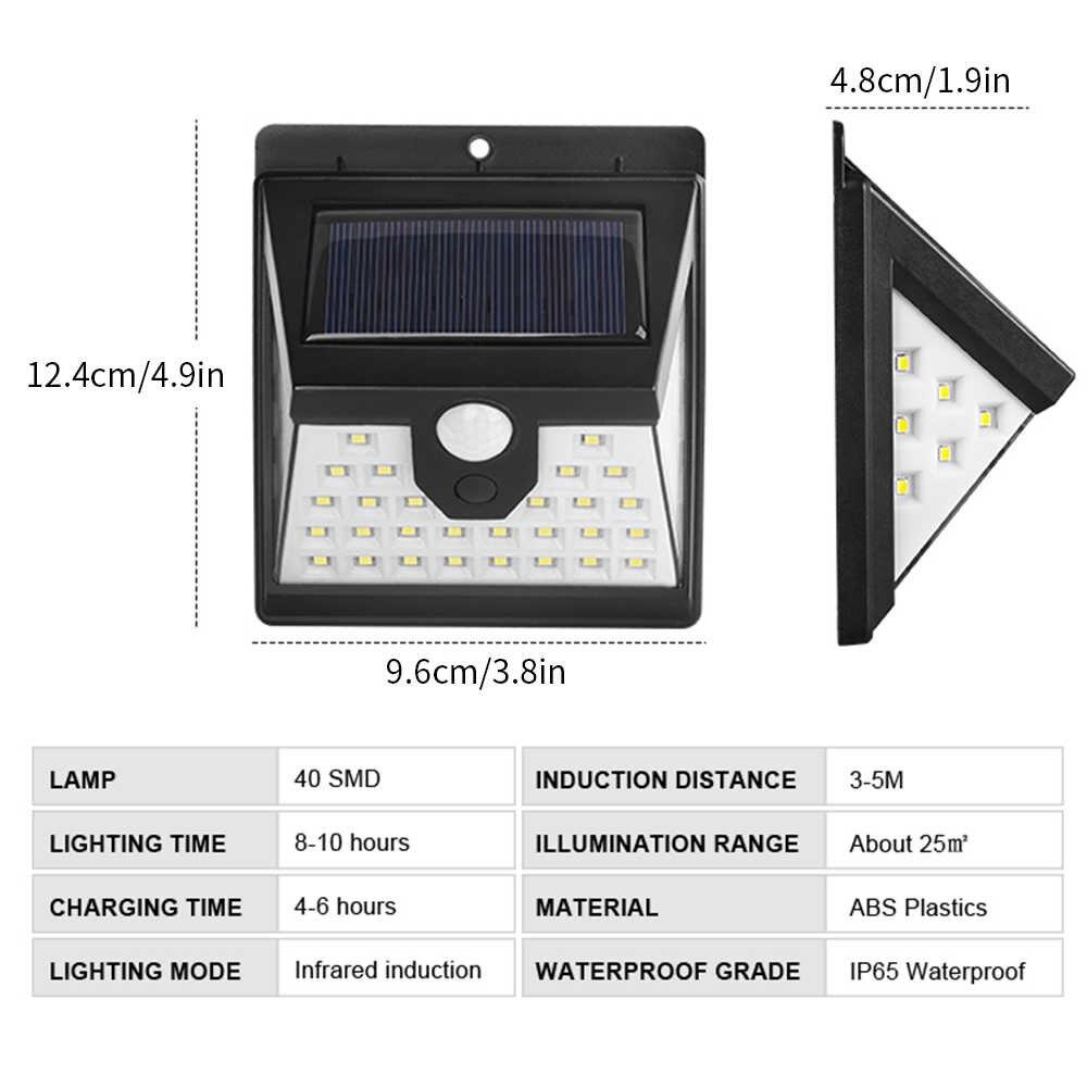 Беспроводной светильник на 40 LED ЭКОСВЕТ на солнечных батареях - с датчиком движения - фото 2 - id-p177237249