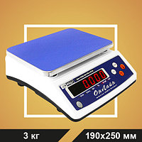 Весы МТ 3 В1ДА (0,5/1; 190х250) "Онлайн" RS232/USB