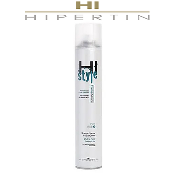 Лак для укладки волос экстра-сильной фиксации Hipertin Style Extra Hold Hairspray