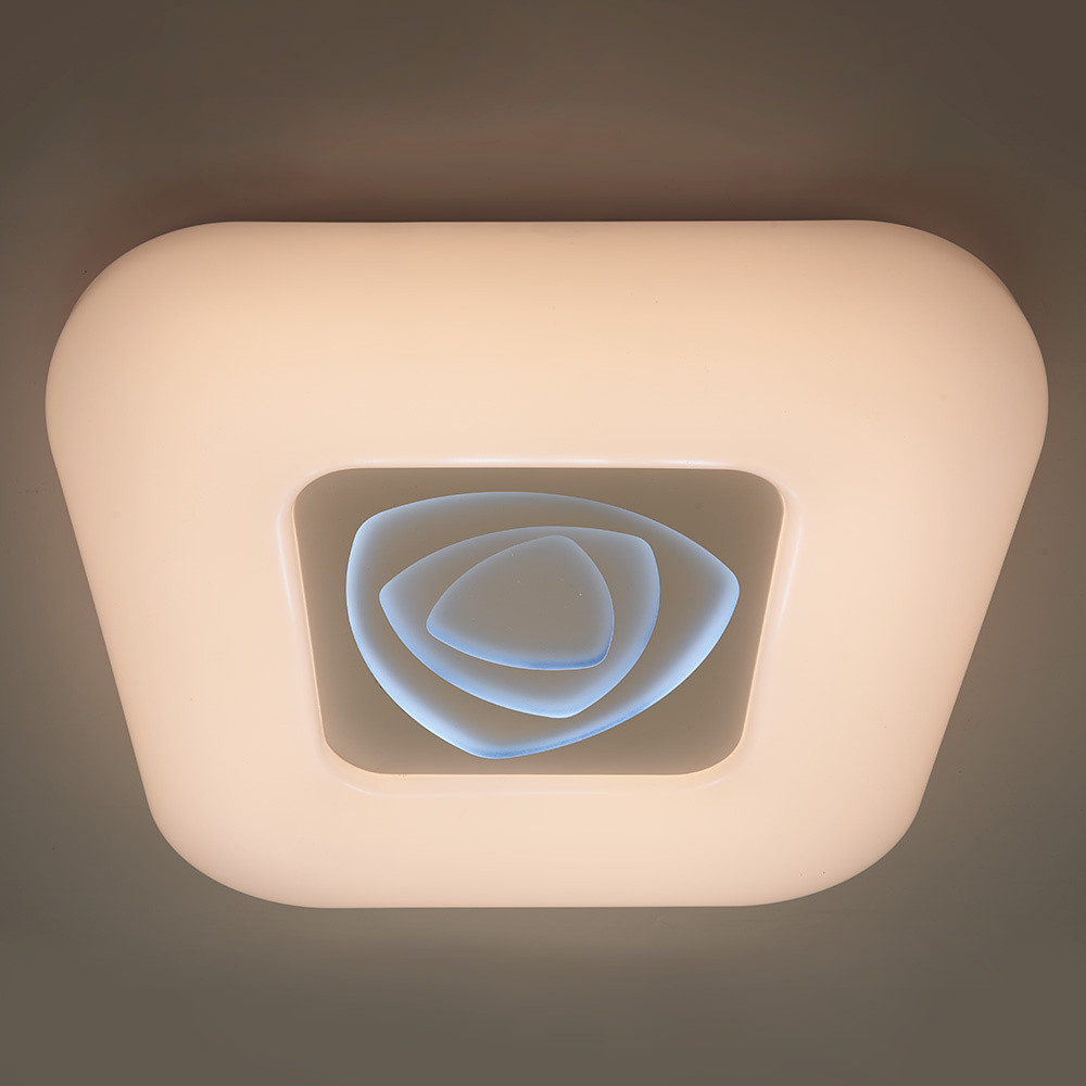 Квадратный светодиодный светильник AL5540 Rose 80W с пультом - фото 3 - id-p119522641
