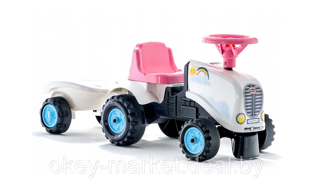 Трактор-толокар с прицепом FALK 206B - фото 4 - id-p177245625