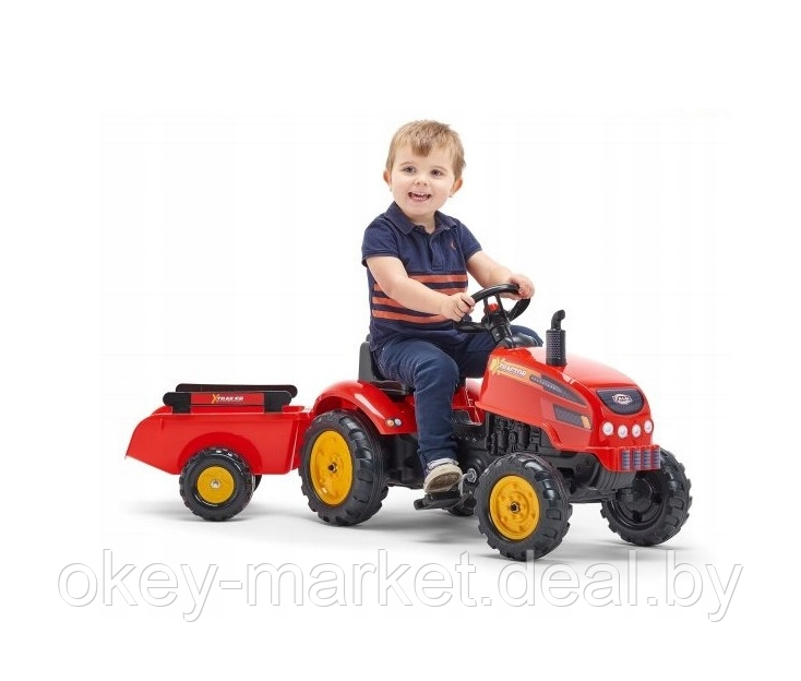 Детский педальный трактор FALK X-Tractor 2046AB - фото 3 - id-p65472438