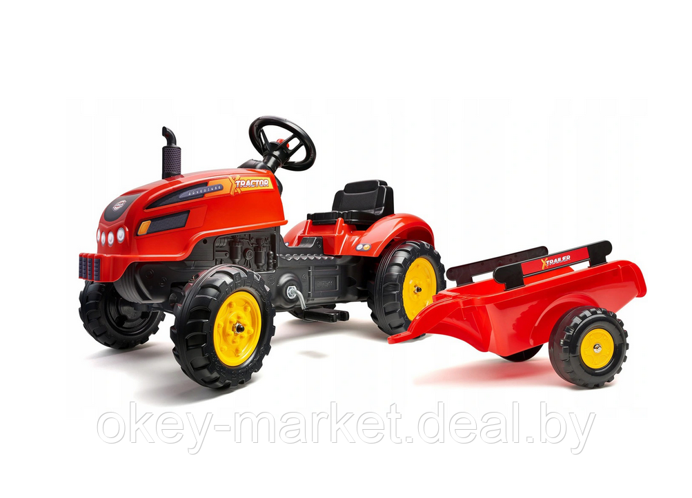 Детский педальный трактор FALK X-Tractor 2046AB - фото 7 - id-p65472438