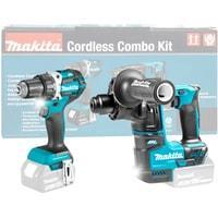 Наборы электроинструментов Makita DLX2278 (шуруповерт, перфоратор, без АКБ)