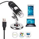 Цифровой микроскоп USB с передачей фото и видео на ПК (увеличение до х1000) Digital Microscope, фото 4