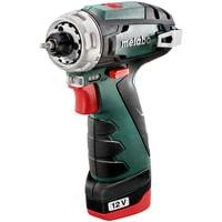 Дрель-шуруповерт Metabo PowerMaxx BS Basic 600984500 (с 2-мя АКБ, кейс) - фото 2 - id-p177250865