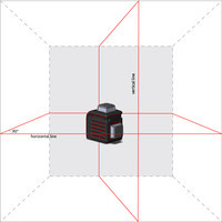 Лазерный нивелир ADA Instruments CUBE 2-360 BASIC EDITION (A00447) - фото 2 - id-p177250955