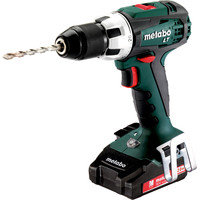 Дрель-шуруповерт Metabo BS 18 LT Compact 602102530 (с 2-мя АКБ, кейс)