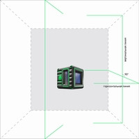 Лазерный нивелир ADA Instruments Cube 3D Green Professional Edition A00545 - фото 2 - id-p177251956