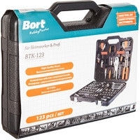 Универсальный набор инструментов Bort BTK-123 (123 предмета) - фото 4 - id-p177250146