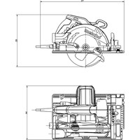 Дисковая (циркулярная) пила Metabo KS 55 FS 600955500 (с кейсом) - фото 3 - id-p177252114