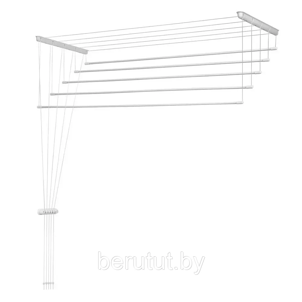Сушилка для белья потолочная Лиана люкс 1.6м - фото 2 - id-p176738040