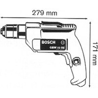 Безударная дрель Bosch GBM 10 RE [0601473600] - фото 3 - id-p177250279