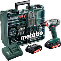 Дрель-шуруповерт Metabo BS 18 Quick Set 602217880 (с 2-мя АКБ, кейс)