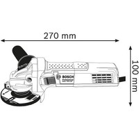 Угловая шлифмашина Bosch GWS 750 S Professional 0601394121 - фото 3 - id-p177250500