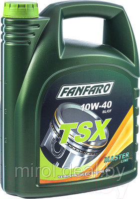 Моторное масло Fanfaro TSX 10W40 SL/CF / FF6502-5 - фото 1 - id-p177259017