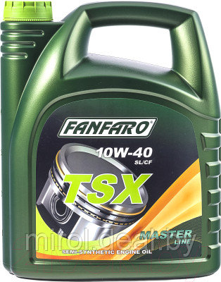 Моторное масло Fanfaro TSX 10W40 SL/CF / FF6502-5 - фото 2 - id-p177259017