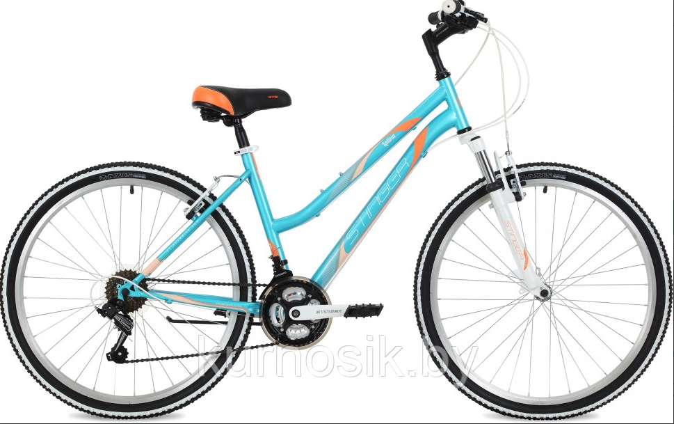 Женский велосипед STINGER Latina 26" фиолетовый - фото 3 - id-p177263080