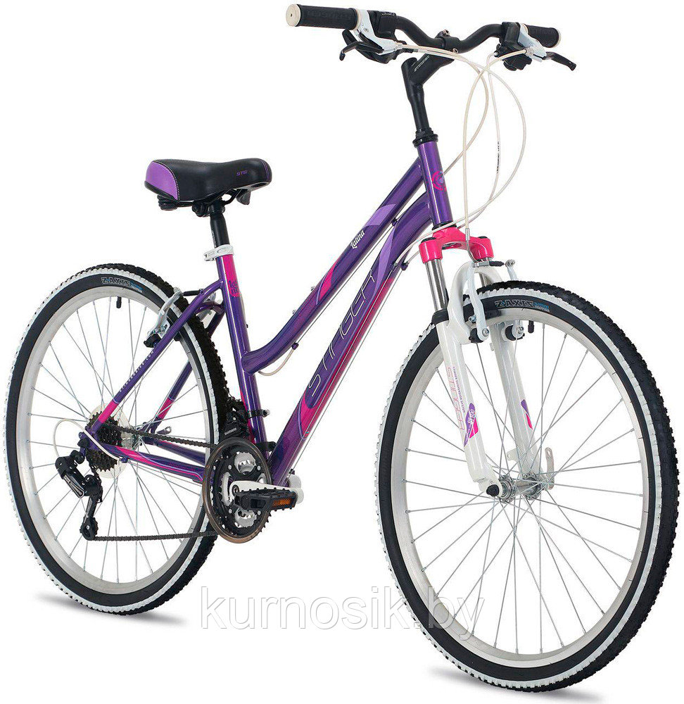 Женский велосипед STINGER Latina 26" фиолетовый - фото 2 - id-p177263080