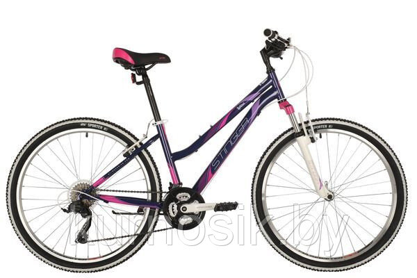 Женский велосипед STINGER Latina 26" фиолетовый - фото 1 - id-p177263080