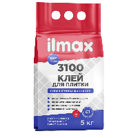 Клей для плитки повышенной фиксации ilmax 3100 (5 кг.)