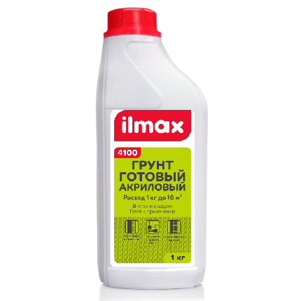 Грунтовка глубокой пропитки ilmax 4100 (1 кг)., фото 2