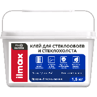 Клей для стеклообоев и стеклохолста ilmax ready nordfix (1.5кг)