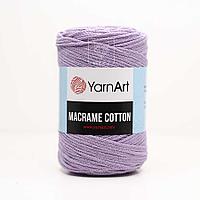 Хлопковый шнур Ярнарт Макраме Коттон (Yarnart Macrame Cotton) цвет 765 сирень