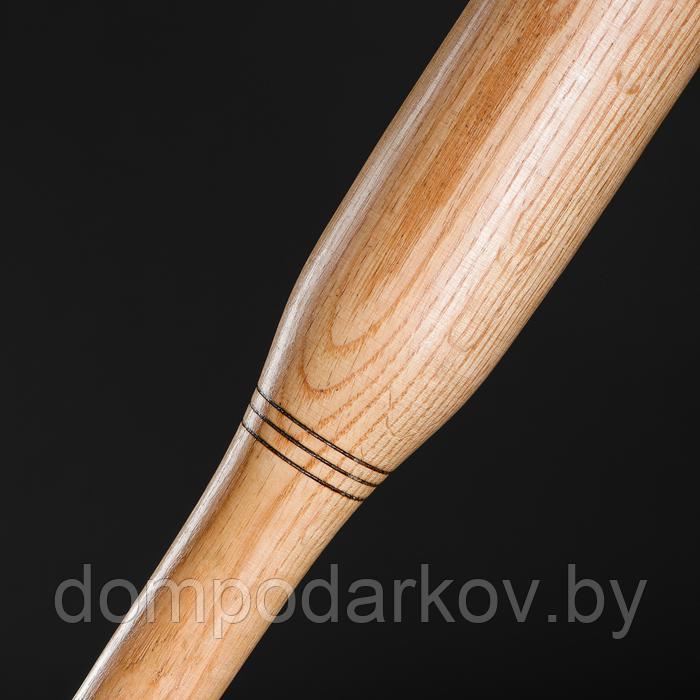 Бита деревянная сувенирная, лакированная, 50 см, массив дуба - фото 2 - id-p177269721