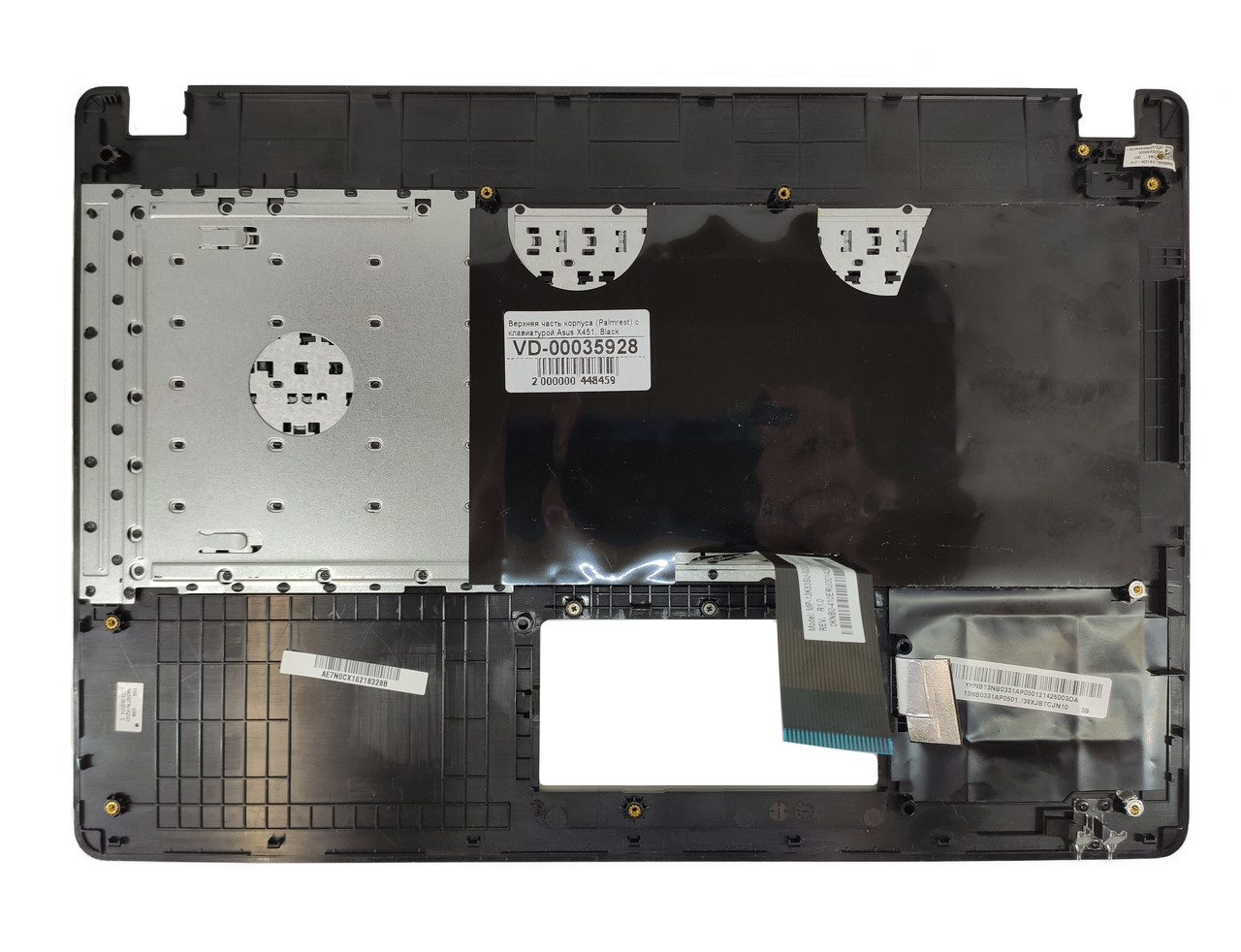 Верхняя часть корпуса (Palmrest) Asus VivoBook X453 с клавиатурой, черный (с разбора) - фото 2 - id-p177270323