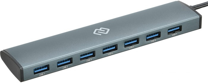 USB-хаб Digma HUB-7U3.0-UC-G - фото 1 - id-p177270333