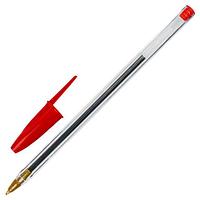 Ручка шариковая STAFF "Basic BP-01" красная