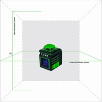 Лазерный нивелир ADA Instruments Cube 360 Green Professional Edition А00535 - фото 3 - id-p177276626