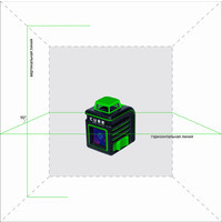 Лазерный нивелир ADA Instruments Cube 360 Green Ultimate Edition [A00470] - фото 3 - id-p177276663