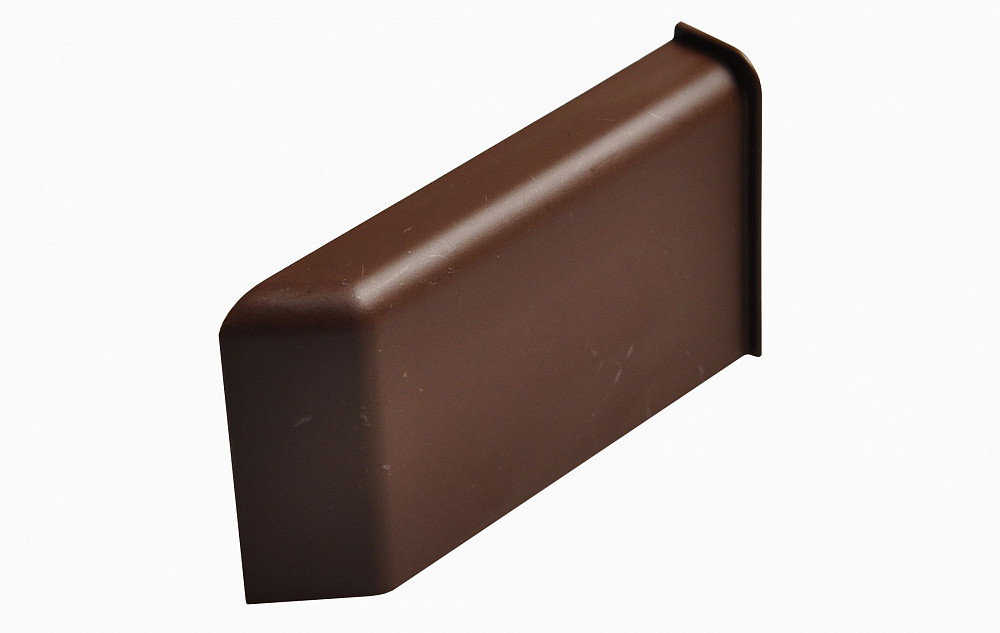 Декоративная крышка Scarpi-4 пластиковая, коричневая левая - фото 1 - id-p177279256