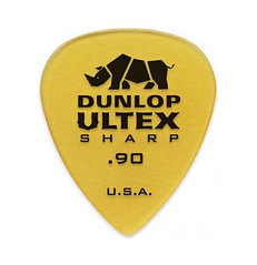 Dunlop 433P.90 Ultex Sharp Медиаторы 6шт, толщина 0,90мм
