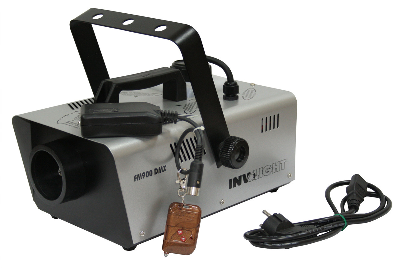 INVOLIGHT FM900DMX - генератор дыма, 900Вт, беспроводной пульт ДУ, DMX 512- 1 канал - фото 1 - id-p177279667