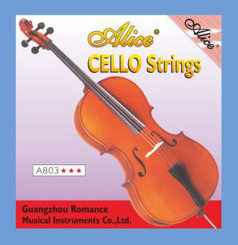 Alice A803 Комплект струн для виолончели, никель