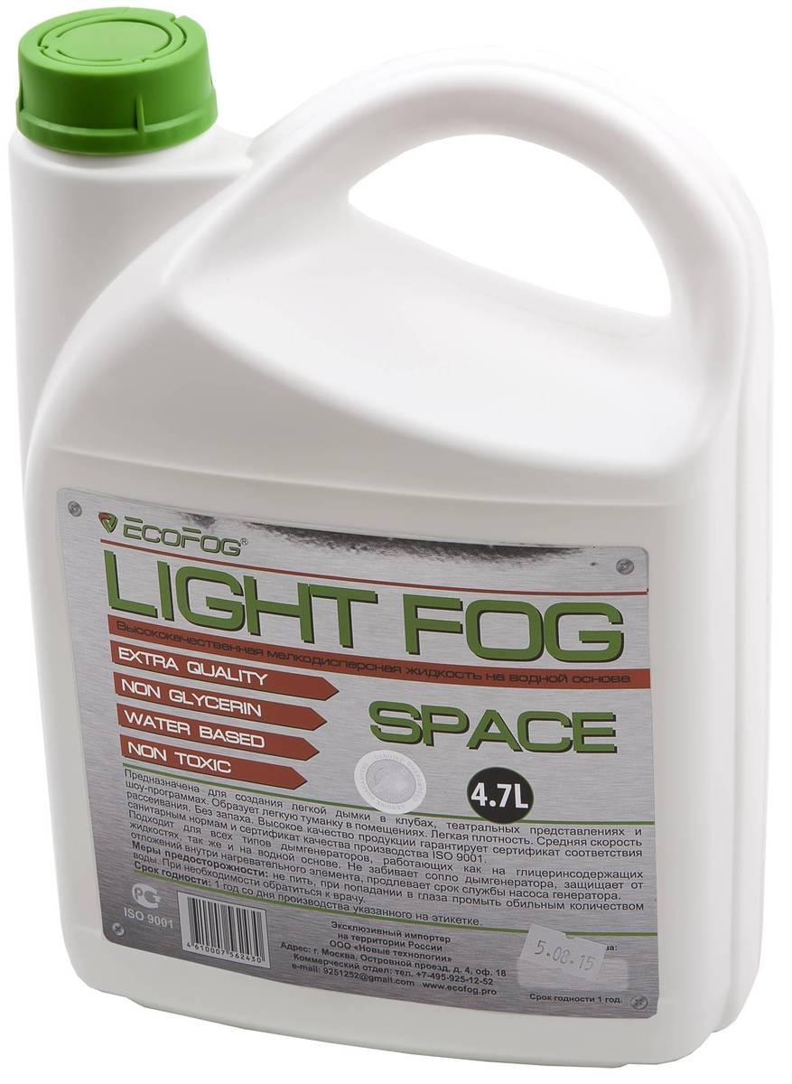 EcoFog EF-Space Жидкость для дым машин, легкий средний дым - фото 1 - id-p177279758