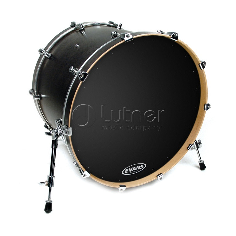 Evans BD22RA EQ1 Resonant Пластик для бас-барабана 22", резонансный, черный - фото 1 - id-p177280005